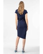 Marineblauwe jurk Alyssa