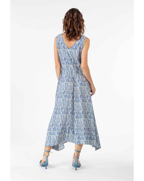 Kleid Sofia mit Wellenmuster