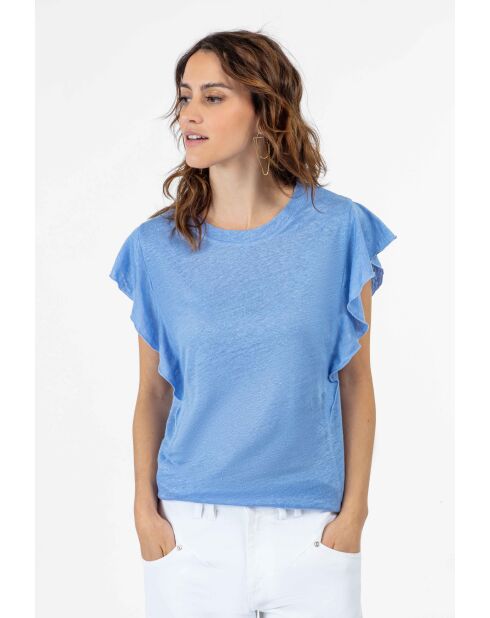 Camiseta Veda blueberry