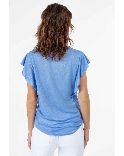 Camiseta Veda blueberry