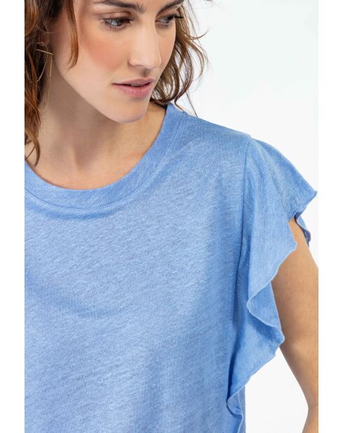 Camiseta Veda blueberry