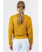 Ockerfarbene Weste Lona