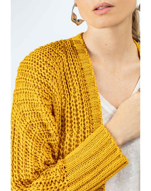 Ockerfarbene Weste Lona