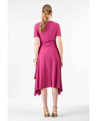 Robe Leanne framboise