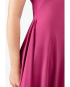 Robe Leanne framboise