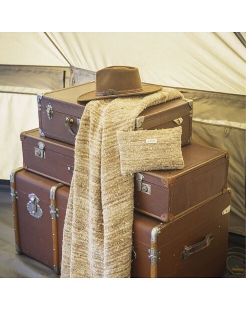 Etui van natuurlijke zijde - 25x17 cm