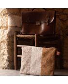 Pochette ordinateur beige - 39x28 cm