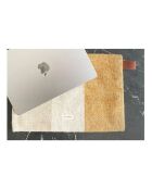 Pochette ordinateur beige - 39x28 cm