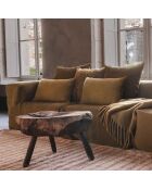 Cuscino Army in pelliccia sintetica - 50x50cm cm