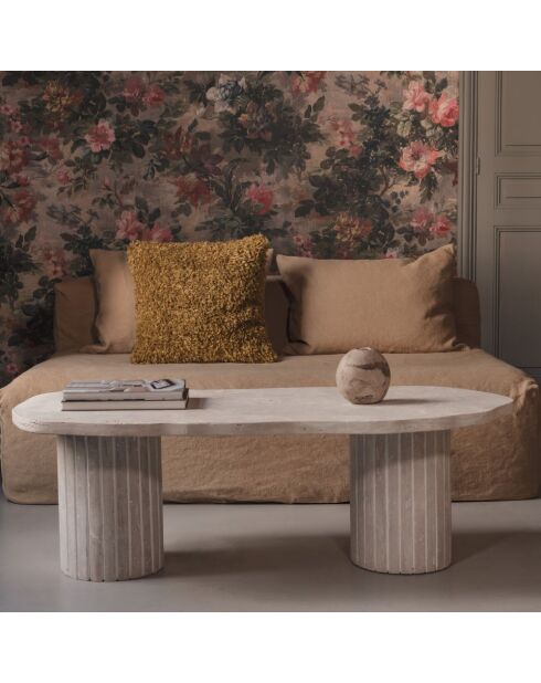 Cuscino Army in pelliccia sintetica - 50x50cm cm