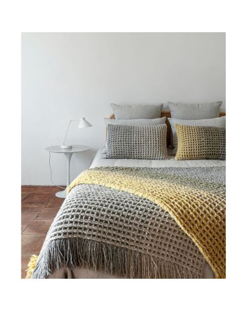 Ombre wollen plaid - 140x200 cm