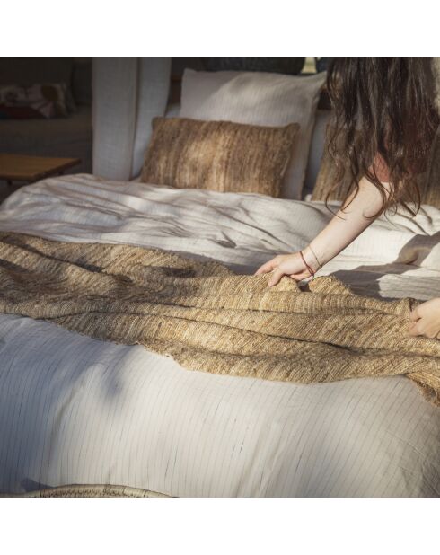 Tela escocesa Garance con seda de miel - 106x200 cm