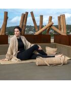 Bolsa de yoga de cáñamo natural - 68x14x14 cm