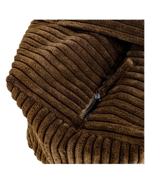 Wochenendtasche aus grünem Kord - 46x30x20 cm