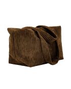 Wochenendtasche aus grünem Kord - 46x30x20 cm