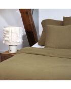 Taie d'oreiller en gaze de coton bronze - 65x65 cm