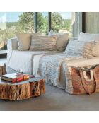 Handgewebtes Plaid aus Kokosnuss - 140x220 cm