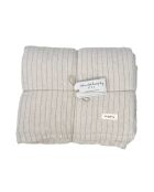 Dekbedovertrek van terracotta linnen - 260x240 cm