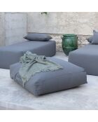 Graues Outdoor-Bodenkissen - 94x94x25 cm