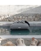 Graues Outdoor-Bodenkissen - 94x94x25 cm