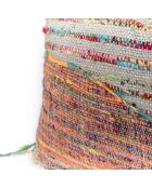 Veelkleurig handgeweven kussen - 40x60 cm