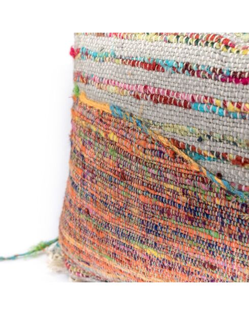 Mehrfarbiges handgewebtes Kissen - 40x60 cm