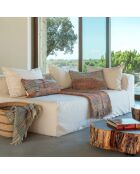 Veelkleurig handgeweven kussen - 40x60 cm