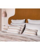 Kissenbezug aus Baumwollgaze mit Federn, 65 x 65 cm