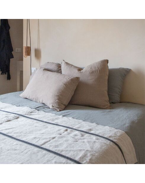 Cuscino in lino Almond - 80x80 cm