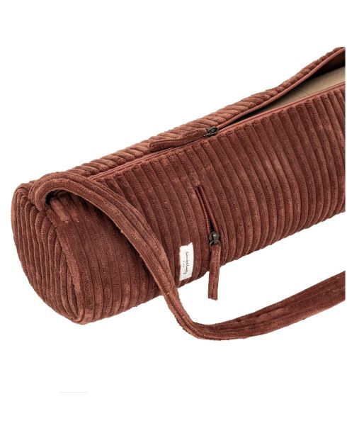 Yogatasche aus Zimtcord - 68x14x14 cm