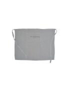 Delantal de cocina de lino lavado gris - 95x70 cm