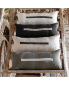 Leinenkissen mit einer natürlichen Botschaft - 30x70 cm