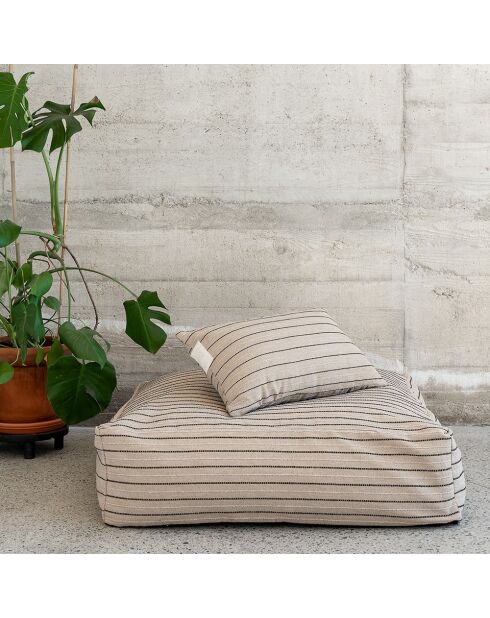 Cuscino da pavimento naturale per esterni - 94x94x25 cm