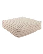 Cuscino da pavimento naturale per esterni - 94x94x25 cm