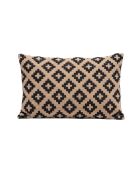 Cuscino in rafia naturale - 40x60x10 cm