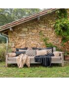 Cuscino in rafia naturale - 40x60x10 cm