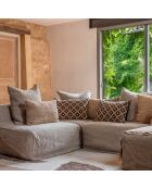 Cuscino in rafia naturale - 40x60x10 cm