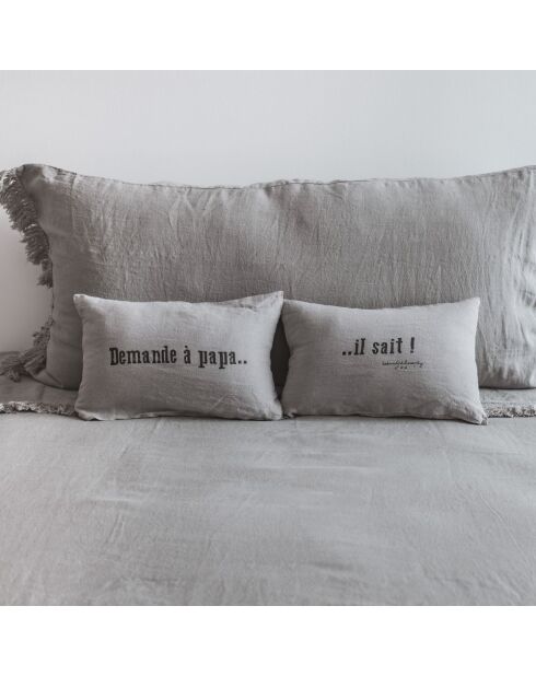 Kissen pro Paar Switch grau - 25x40 cm