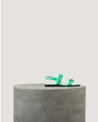 Platte sandalen van Rhea van zacht turflakleer