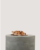 Flache Sandalen IO aus Naturleder