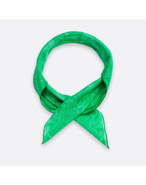 Carré en Coton - Evanescent Vert