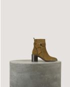 Botas LEA Khaki - Tacón de 6 cm