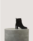 Schwarze LEA-Stiefel - 6 cm Absatz