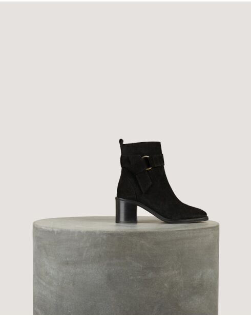 Boots LEA Noires - Talon 6 cm