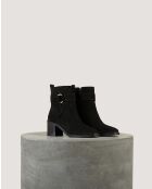 Schwarze LEA-Stiefel - 6 cm Absatz