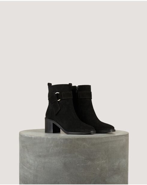 Boots LEA Noires - Talon 6 cm