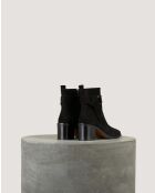 Schwarze LEA-Stiefel - 6 cm Absatz