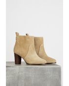 Lucien Stiefel mit Sandabsatz - 9 cm Absatz