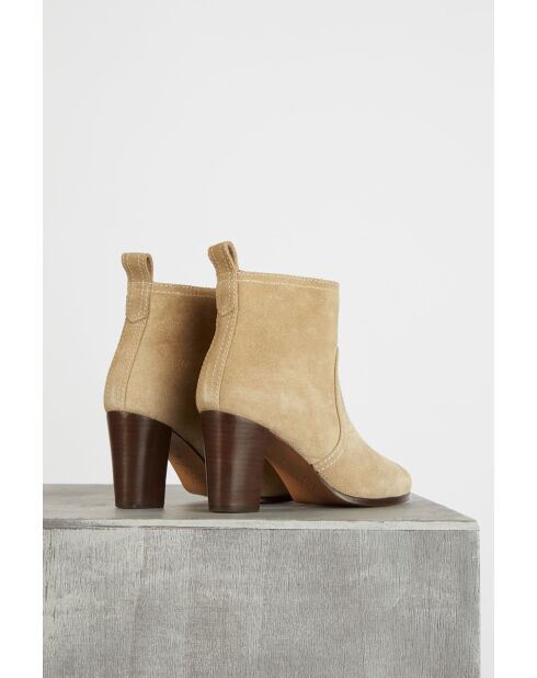 Lucien Stiefel mit Sandabsatz - 9 cm Absatz