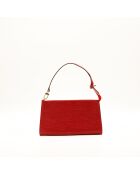 Pochette d'accessoires rouge - Bon état - 21 x 13 x 3,5 cm
